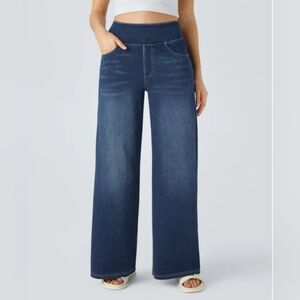 Halara Flex Denim NEW Size Lrg